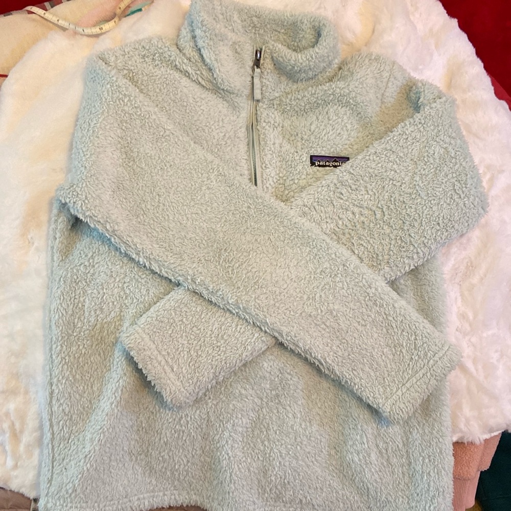 Patagonia light blue womens Better Sweater sz. M